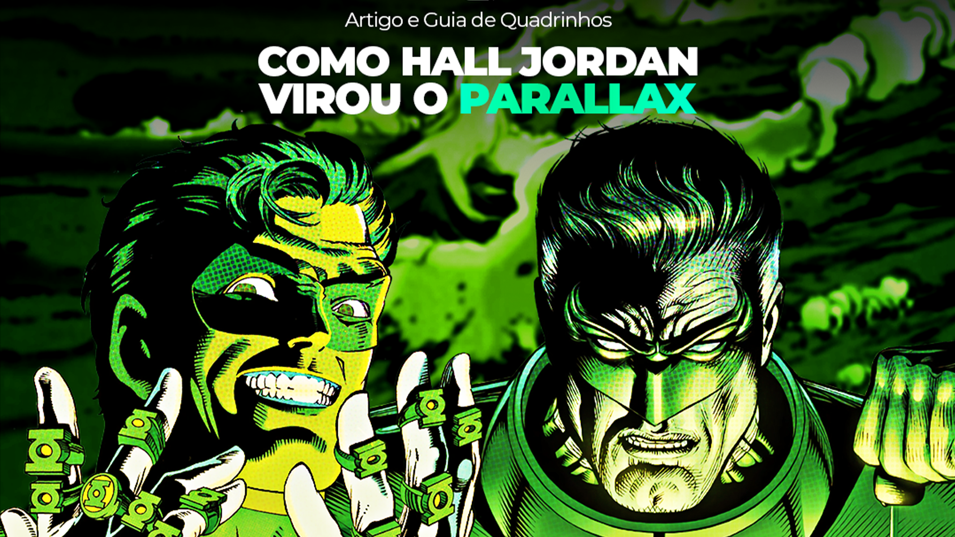 como Hal Jordan virou Parallax